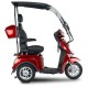 Skuter elektryczny z dachem BILI BIKE SHINO G4 GEL, 25km/h