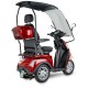 Skuter elektryczny z dachem BILI BIKE SHINO G4 GEL, 25km/h