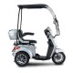 Skuter elektryczny z dachem BILI BIKE SHINO G2 GEL, 25km/h
