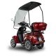 Skuter elektryczny z dachem BILI BIKE SHINO QUADRO LIT, 25km/h