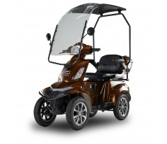 Skuter elektryczny z dachem BILI BIKE SHINO QUADRO LIT, 25km/h