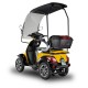 Skuter elektryczny z dachem BILI BIKE SHINO QUADRO LIT, 25km/h
