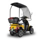 Skuter elektryczny z dachem BILI BIKE SHINO QUADRO LIT, 25km/h