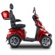 Skuter elektryczny z dachem BILI BIKE SHINO QUADRO LIT, 25km/h
