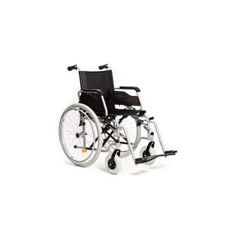 Wózek inwalidzki ręczny stalowy Solid Plus VCWK 43L