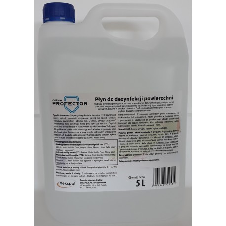Płyn do dezynfekcji powierzchni 5 L Protector