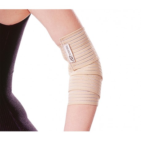 Elastyczny stabilizator stawu łokciowego, zapinany