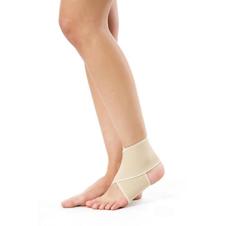 Opaska elastyczna stawu skokowego, zapinana na rzep