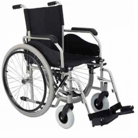 Wózek inwalidzki ręczny stalowy Basic VITEA CARE VCWK43B