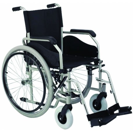 Wózek inwalidzki ręczny stalowy Basic Plus VITEA CARE VCWK43B