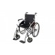 Wózek inwalidzki ręczny aluminiowy ANTR AT52306 z szybkozłączkami