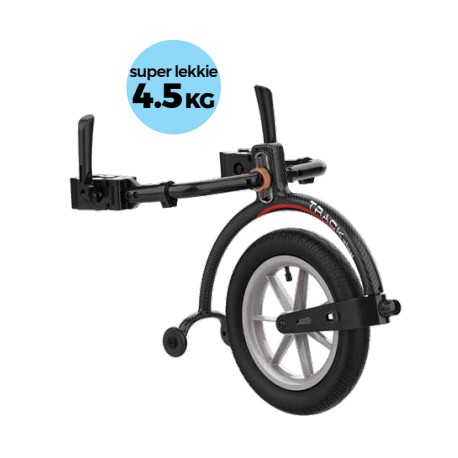 Przystawka do wózka inwalidzkiego Rehasense Track wheel podwójne ramię