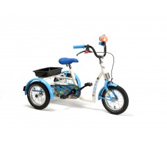 Rower trójkołowy dziecięcy dla dziewczynek Aqua