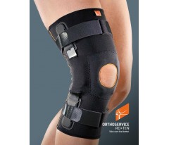Orteza kolana z pierścieniem na rzepkę, z regulacją kąta zgięcia i wyprostu GenuFIT 15