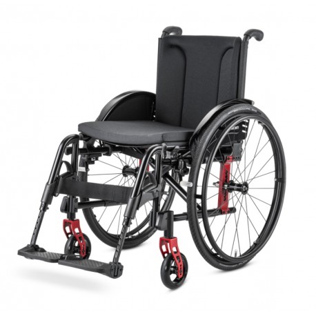 Wózek inwalidzki aktywny ze stopów lekkich AVANTI