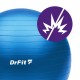 DrFit Piłka do ćwiczeń fitness i rehabilitacji z pompką elastyczna stabilizująca różne rozmiary