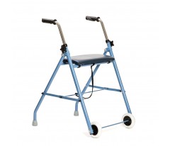 Podpórka rehabilitacyjna 4-kołowa, aluminiowa. PRESTIGE