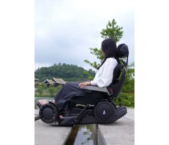 Wózek inwalidzki elektryczny z funkcją schodołazu XSTO X12