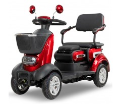 NOWOŚĆ Skuter elektryczny BILI BIKE SHINO QUADRO DOPPIO GEL, 25km/h